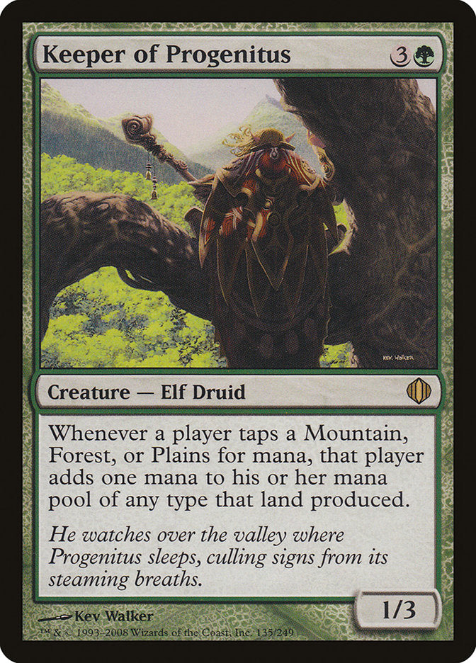Keeper of Progenitus 135 (Shards of Alara)  - Foil | Good Games Modbury