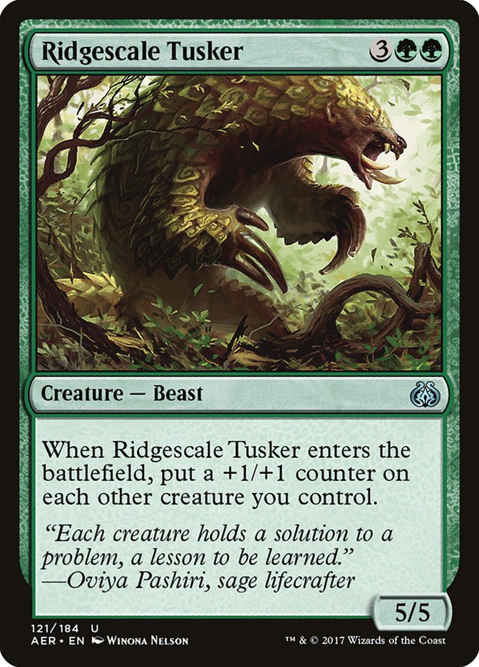 Ridgescale Tusker 121/184 (Aether Revolt)  | Good Games Modbury