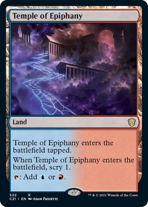 Temple of Epiphany [Commander 2021] | Good Games Modbury