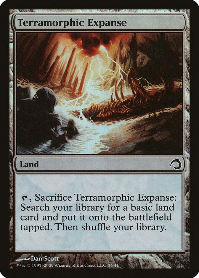 Terramorphic Expanse 34/41 (Premium Deck Series: Slivers)  - Foil | Good Games Modbury
