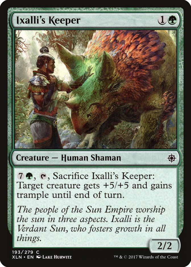 Ixalli's Keeper [Ixalan] | Good Games Modbury