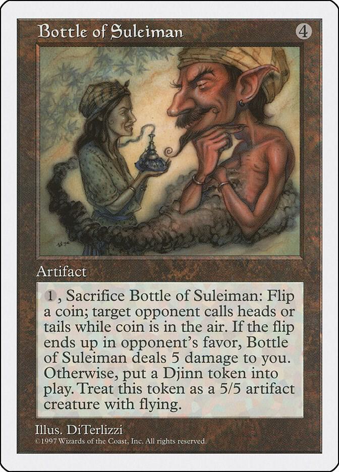 Bottle of Suleiman 354/455 (Fifth Edition)  | Good Games Modbury