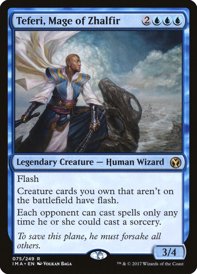 Teferi, Mage of Zhalfir [Iconic Masters] | Good Games Modbury