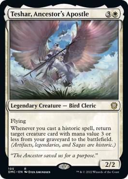 Teshar Ancestors Apostle 105/50 (Commander: Dominaria United)  | Good Games Modbury
