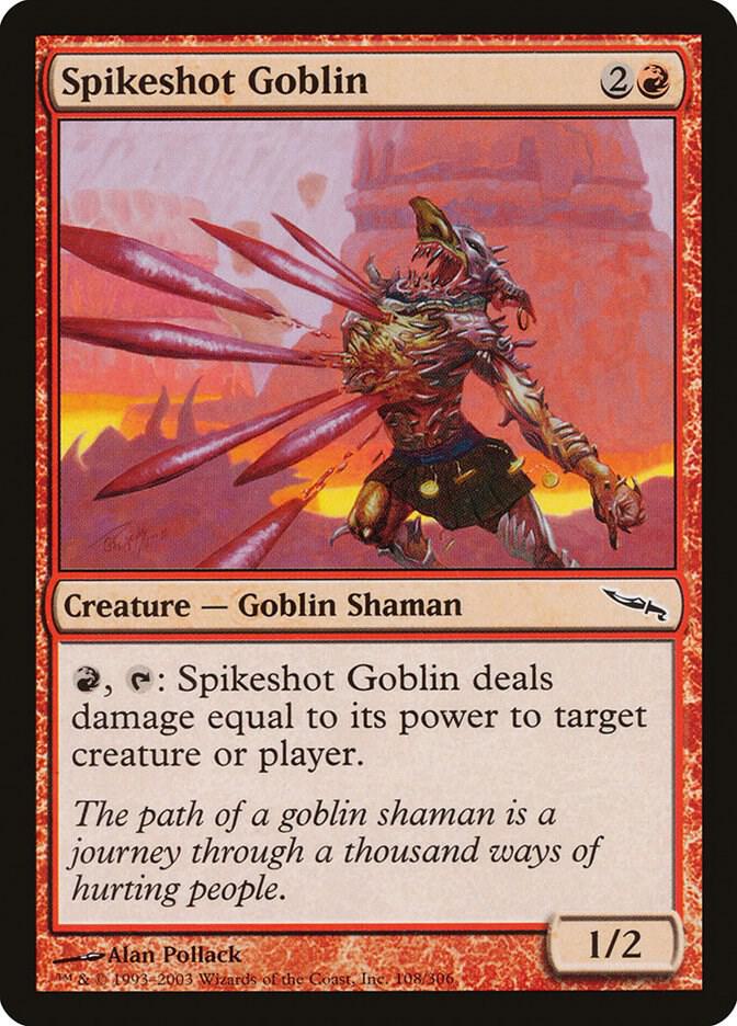 Spikeshot Goblin 108/306 (Mirrodin)  - Foil | Good Games Modbury