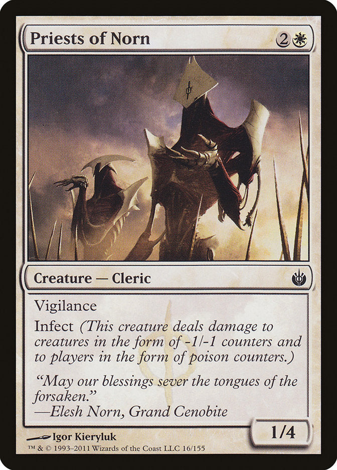 Priests of Norn 16/155 (Mirrodin Besieged)  - Foil | Good Games Modbury