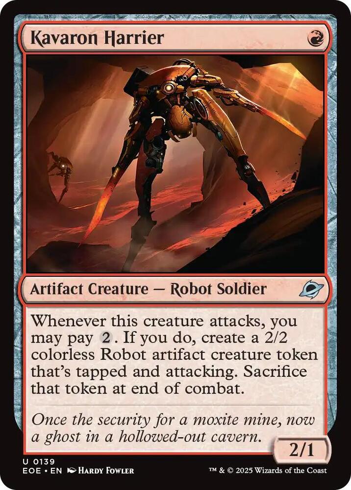 Kavaron Harrier 139/276 (Edge of Eternities)  - Foil | Good Games Modbury