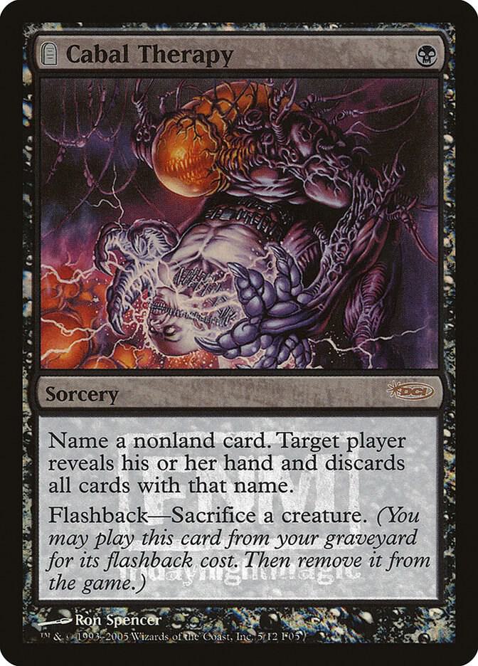 Cabal Therapy 5/12 (FNM Promos)  - Foil | Good Games Modbury