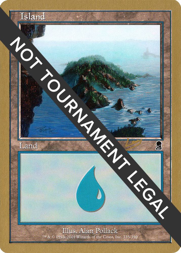 Island 335 2002 Raphael Levy ODY rl335/153 (World Championship Decks)  | Good Games Modbury