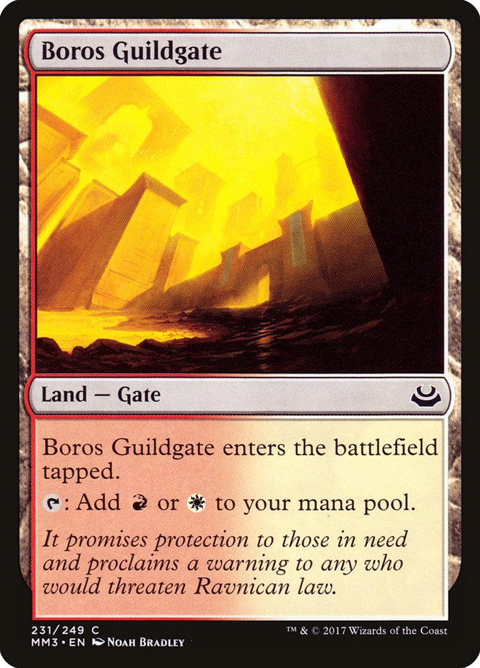 Boros Guildgate [Modern Masters 2017] | Good Games Modbury