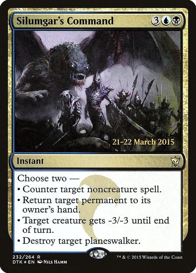 Silumgars Command 232s/51 (Prerelease Cards)  - Foil | Good Games Modbury
