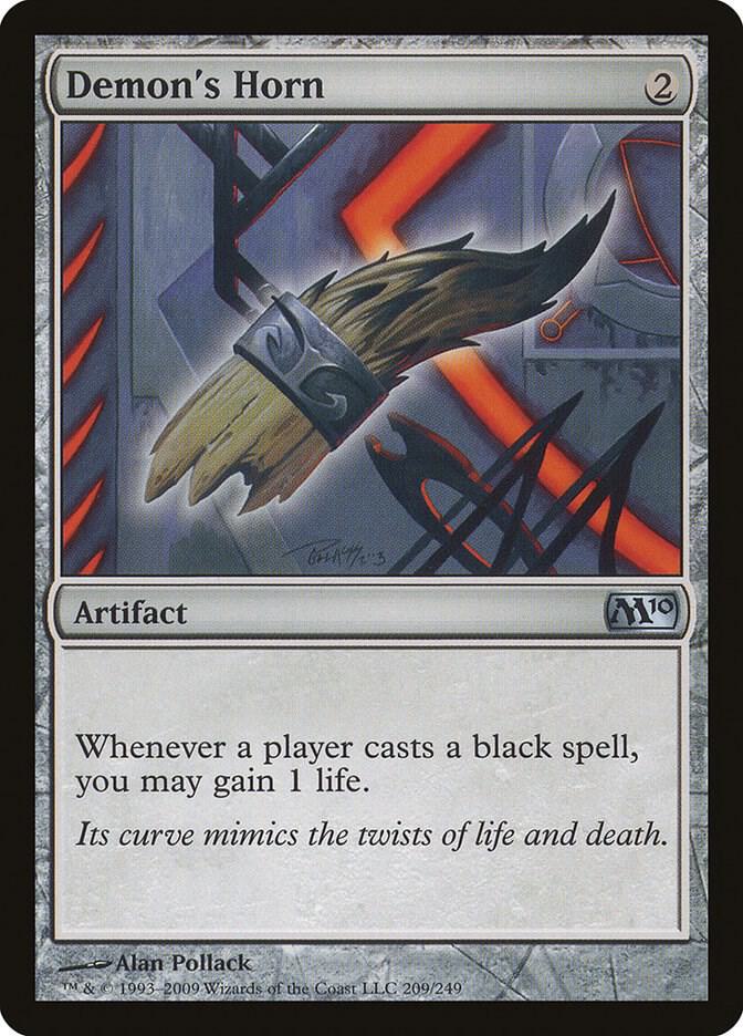 Demons Horn 209/249 (Magic 2010 (M10))  - Foil | Good Games Modbury