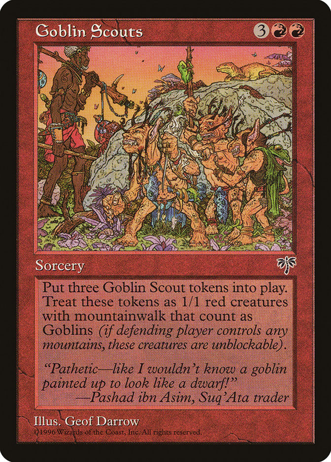 Goblin Scouts 178/350 (Mirage)  | Good Games Modbury