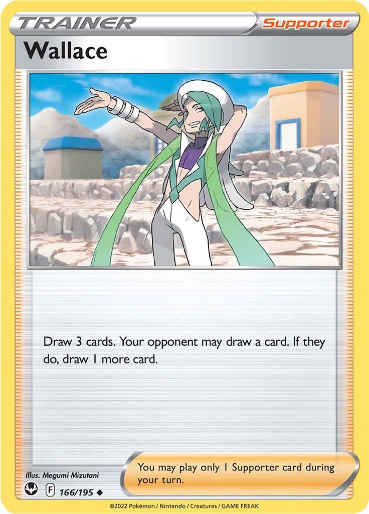 Wallace (166/195) [Sword & Shield: Silver Tempest] | Good Games Modbury