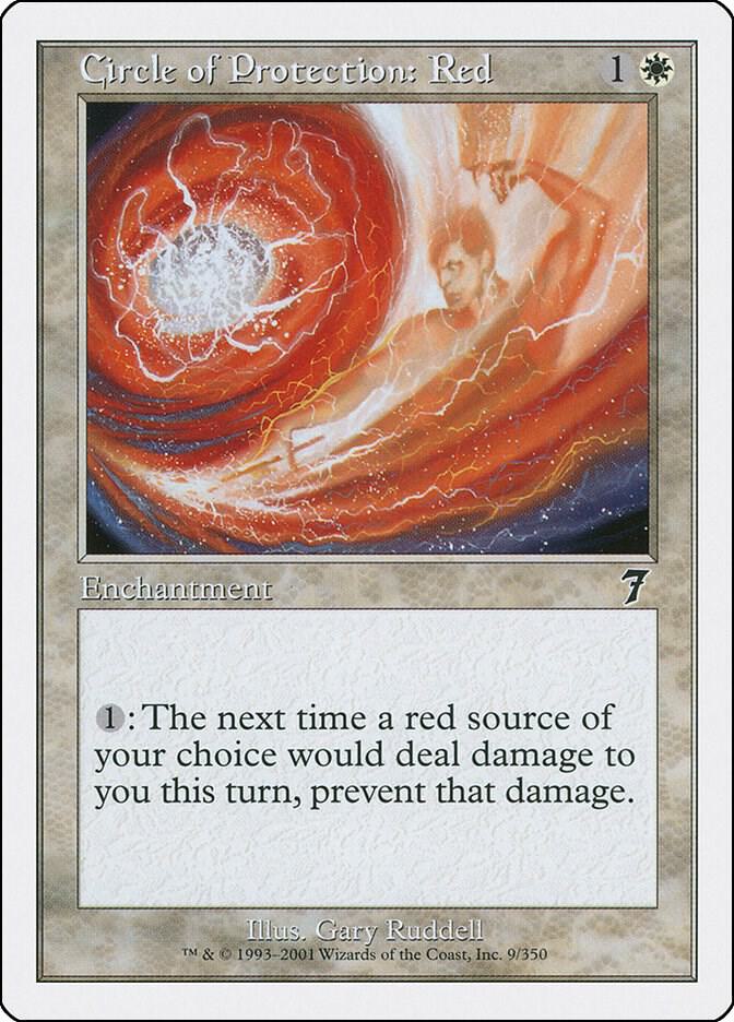 Circle of Protection: Red 9/350 (7th Edition)  | Good Games Modbury
