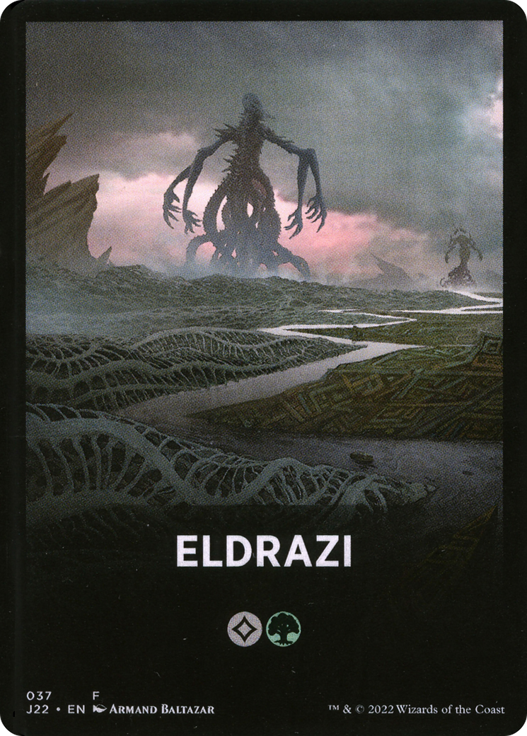 Eldrazi Theme Card [Jumpstart 2022 Front Cards] | Good Games Modbury