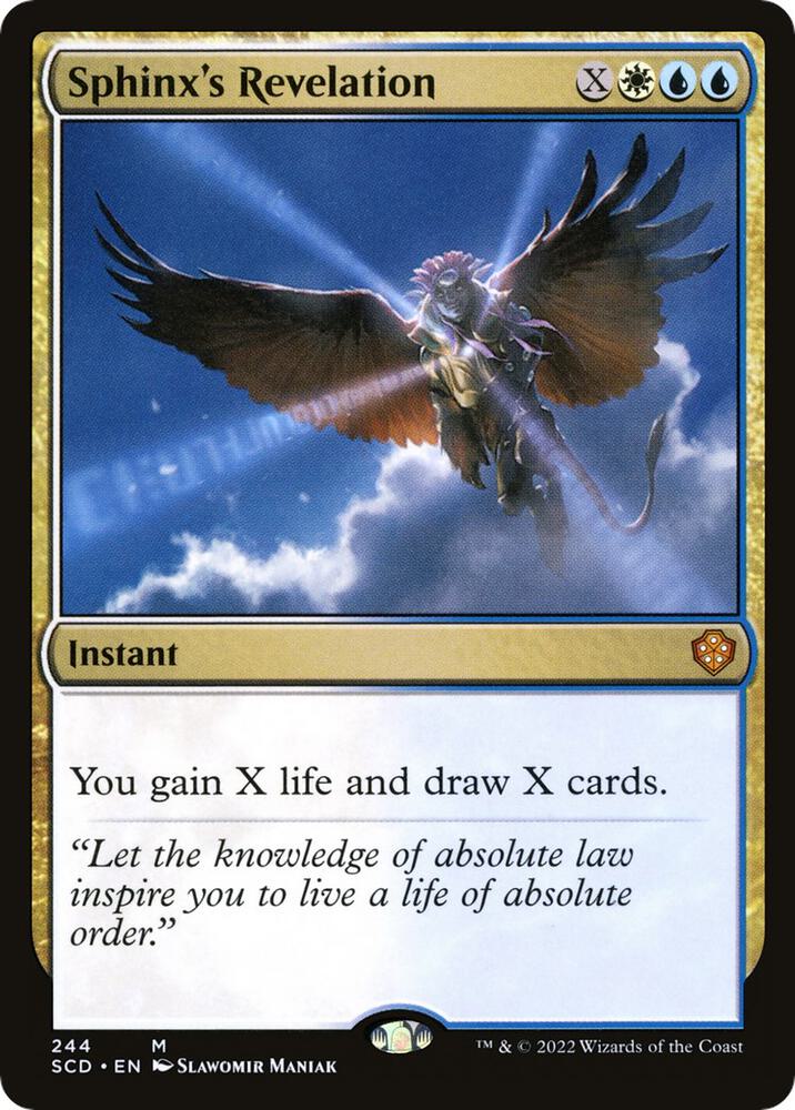 Sphinx's Revelation 244/352 (Starter Commander Decks)  | Good Games Modbury