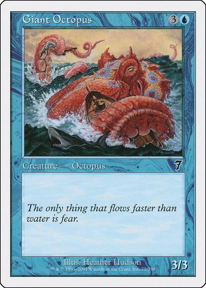 Giant Octopus 77/350 (7th Edition)  | Good Games Modbury