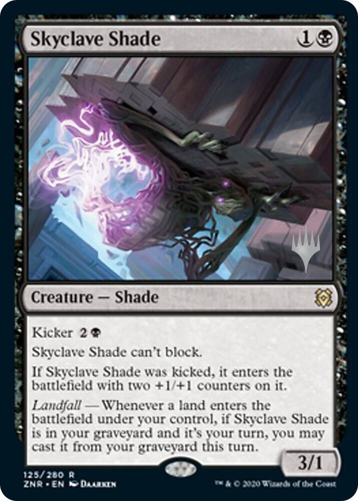 Skyclave Shade 125p/169 (Promo Pack: Zendikar Rising)  | Good Games Modbury