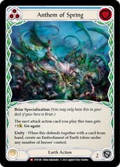 Anthem of Spring [DTD196] (Dusk Till Dawn)  Rainbow Foil | Good Games Modbury