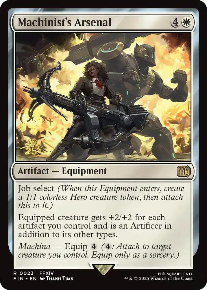 Machinists Arsenal 23s/116 (Prerelease Cards)  - Foil | Good Games Modbury