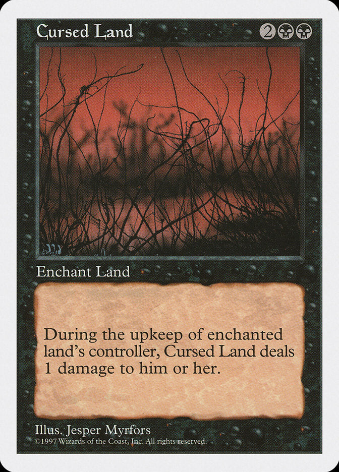 Cursed Land 152/455 (Fifth Edition)  | Good Games Modbury