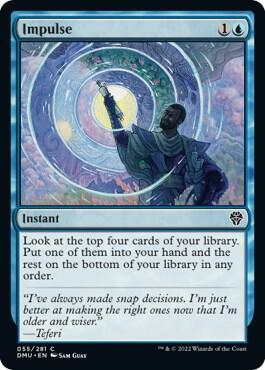 Impulse 55/281 (Dominaria United)  - Foil | Good Games Modbury