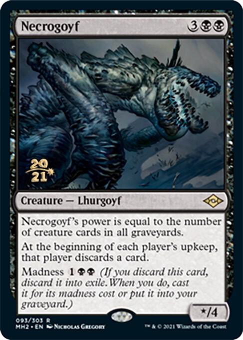Necrogoyf 93s/86 (Prerelease Cards)  - Foil | Good Games Modbury