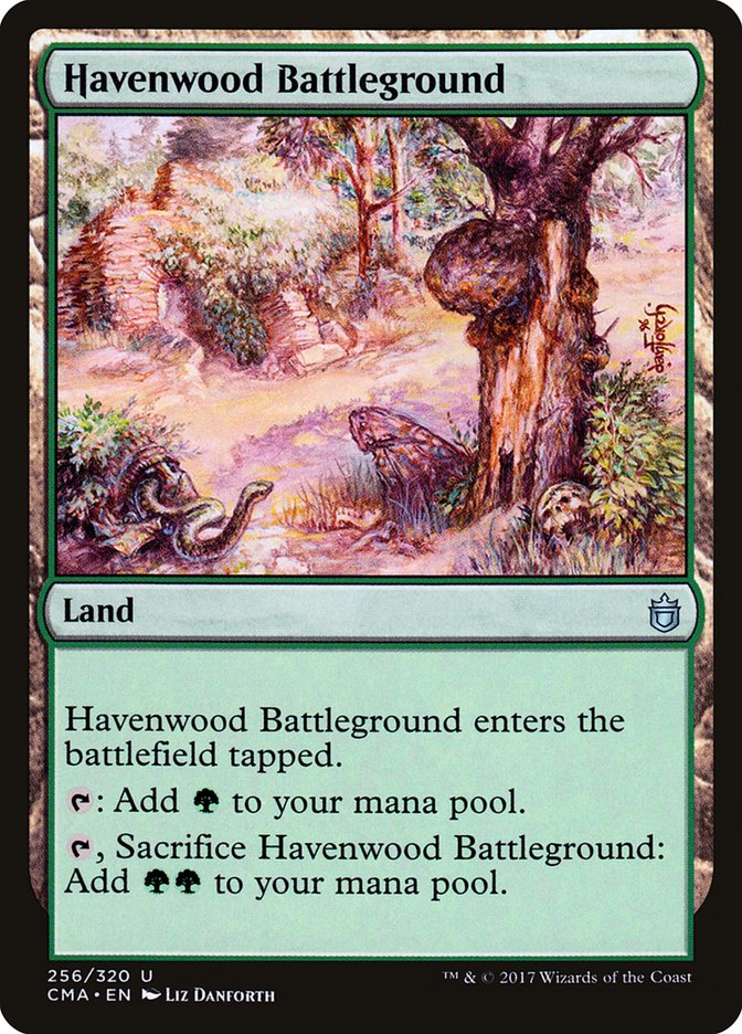 Havenwood Battleground 256/320 (Commander Anthology)  | Good Games Modbury
