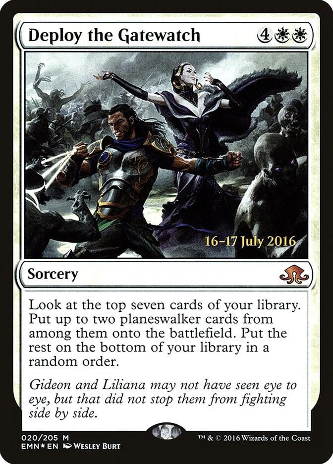 Deploy the Gatewatch 20s/77 (Prerelease Cards)  - Foil | Good Games Modbury