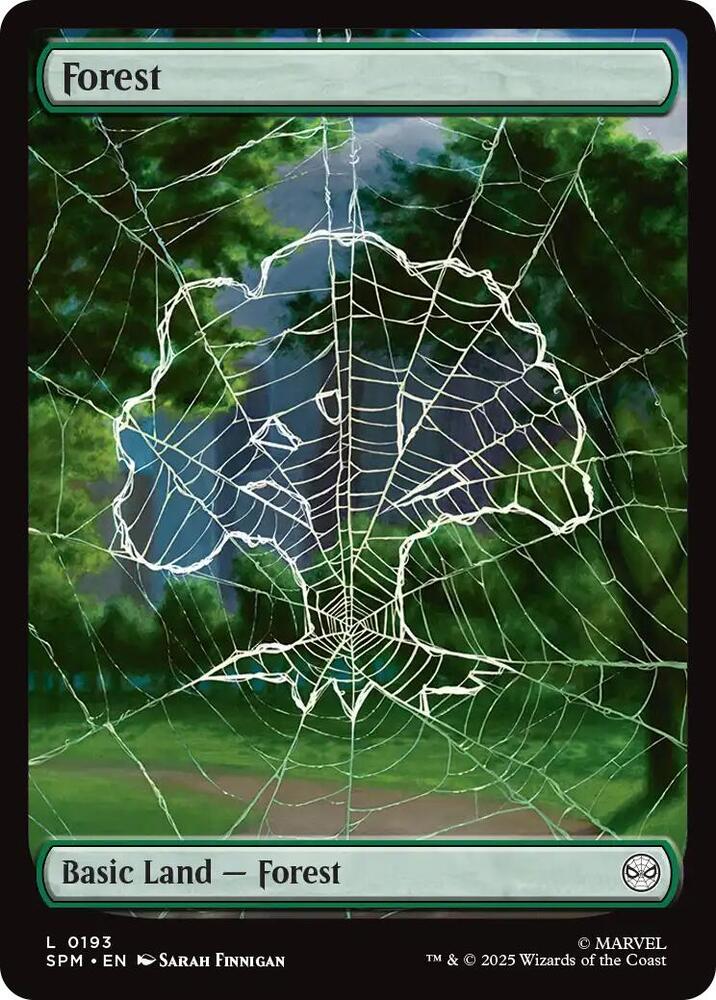Forest  193 (Marvel's Spider-Man)  - Full Art Foil | Good Games Modbury