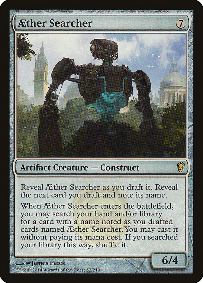 Aether Searcher 53/210 (Conspiracy)  - Foil | Good Games Modbury