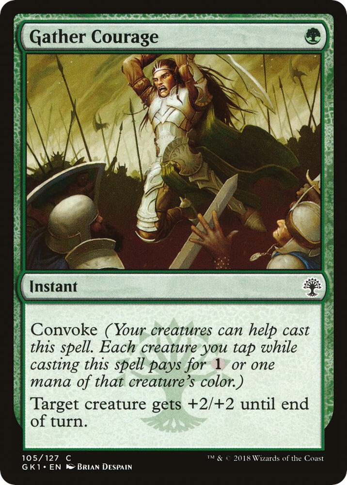 Gather Courage 105/127 (Guilds of Ravnica: Guild Kits)  | Good Games Modbury