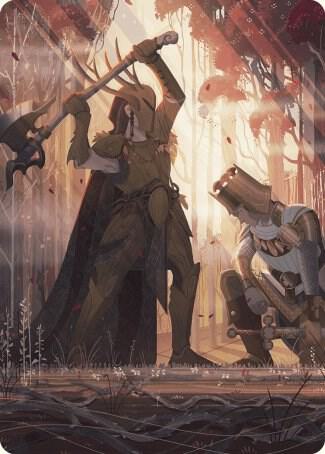 Karmic Justice Art Card 62 (Art Series: Wilds of Eldraine)  | Good Games Modbury