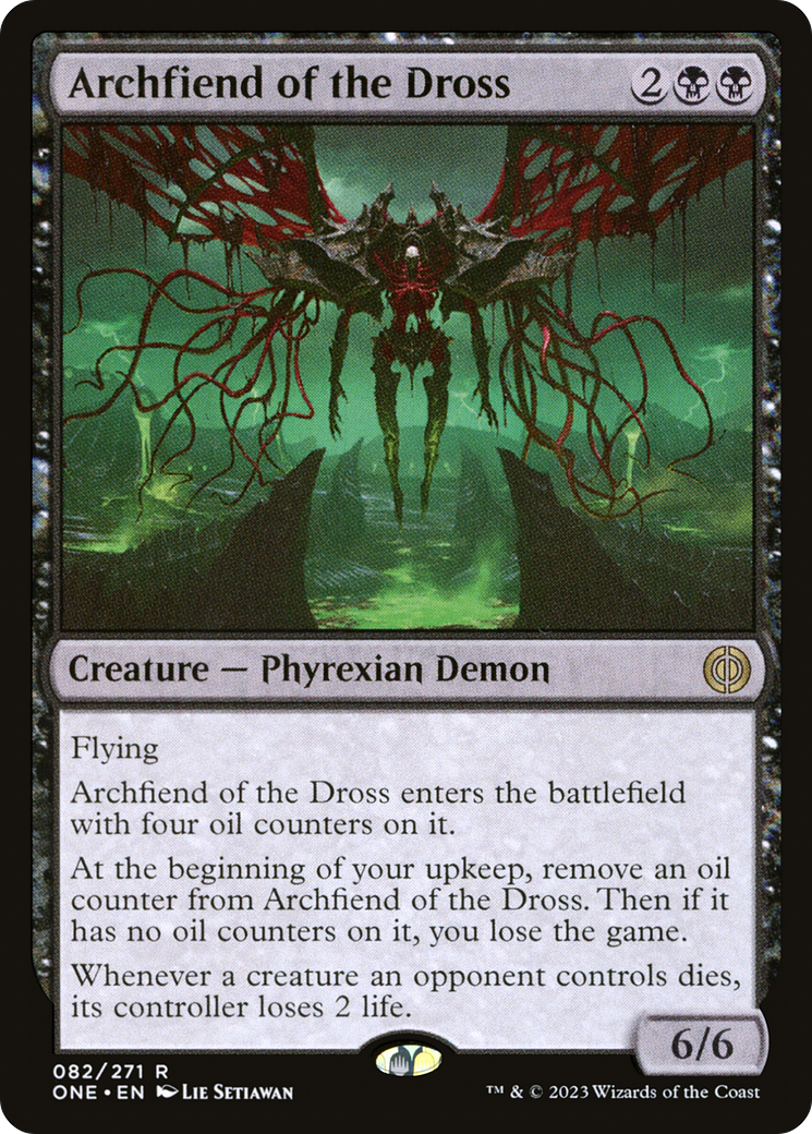 Archfiend of the Dross [Phyrexia: All Will Be One] | Good Games Modbury