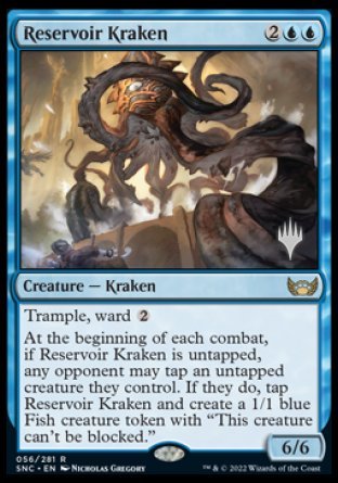 Reservoir Kraken (Promo Pack) [Streets of New Capenna Promos] | Good Games Modbury