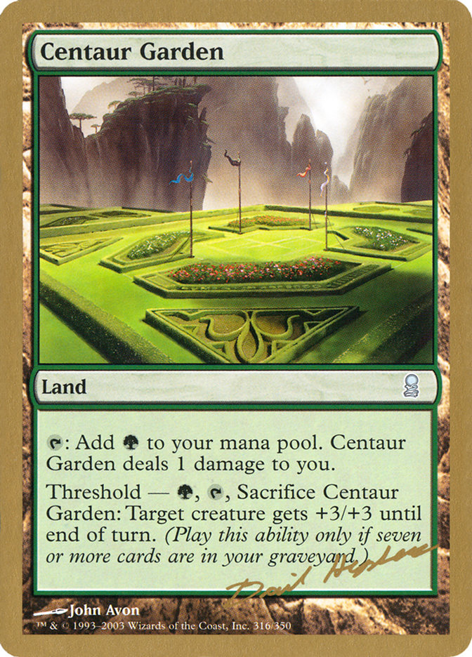 Centaur Garden (Dave Humpherys) [World Championship Decks 2003] | Good Games Modbury