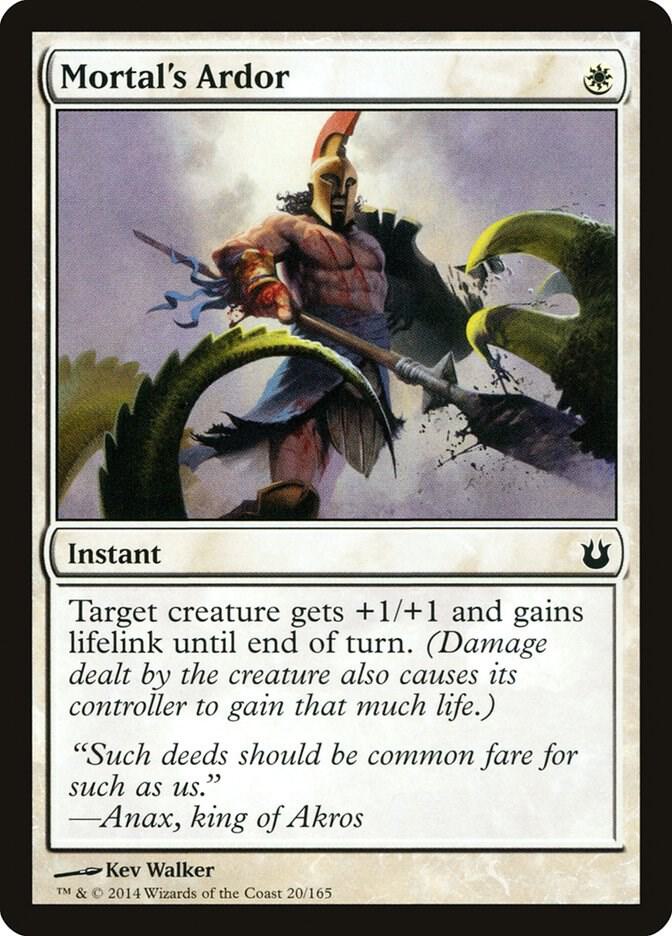 Mortal's Ardor 20/165 (Born of the Gods)  - Foil | Good Games Modbury