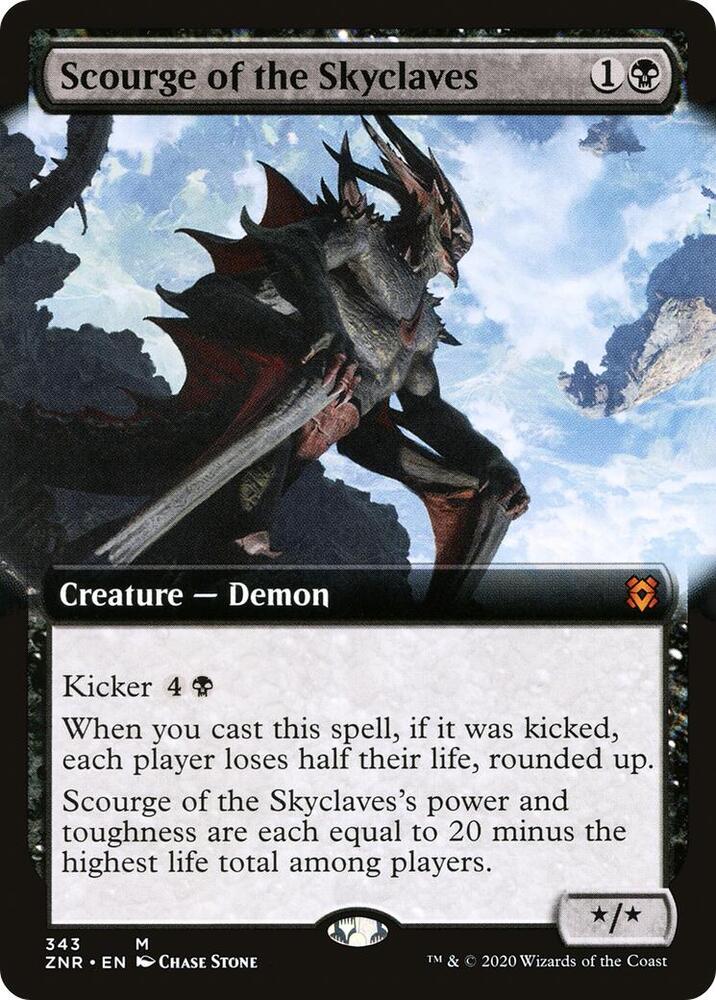 Scourge of the Skyclaves 343/280 (Zendikar Rising)  - Extended Art | Good Games Modbury