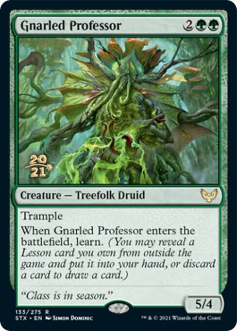 Gnarled Professor 133s/180 (Prerelease Cards)  - Foil | Good Games Modbury