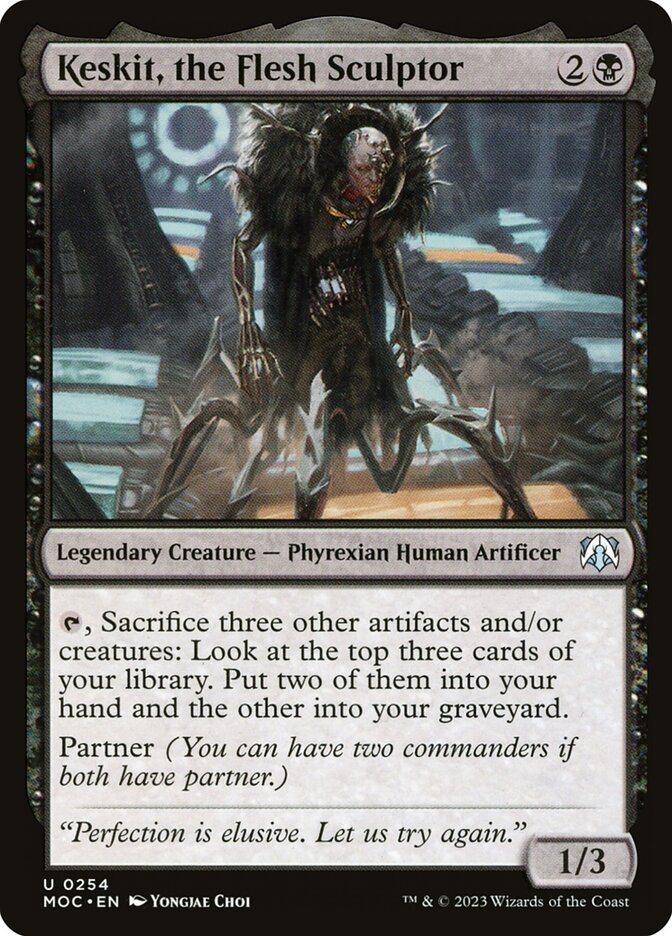 Keskit, the Flesh Sculptor 254/444 (Commander: March of the Machine)  | Good Games Modbury