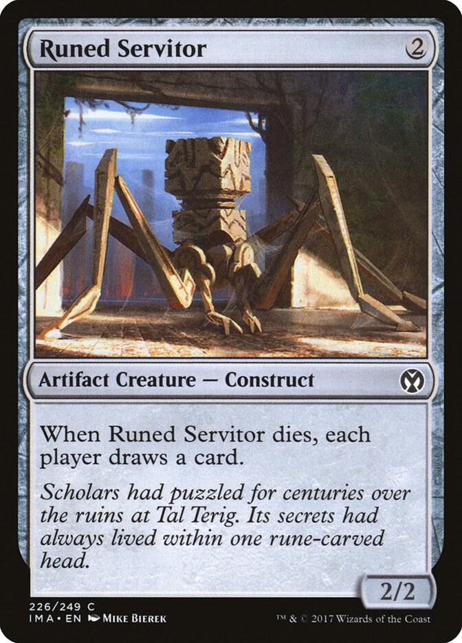 Runed Servitor 226/249 (Iconic Masters)  - Foil | Good Games Modbury