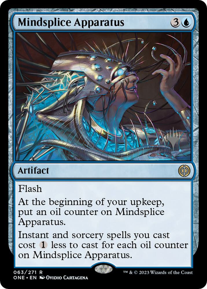 Mindsplice Apparatus 63p/160 (Promo Pack: Phyrexia: All Will Be One)  | Good Games Modbury