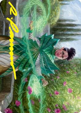 Kianne Dean of Substance Art Card Gold Stamped Signature 51 (Art Series: Strixhaven)  | Good Games Modbury