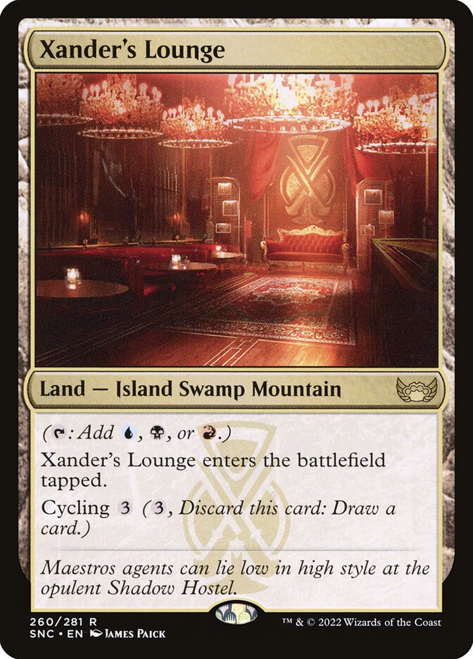 Xander's Lounge 260/281 (Streets of New Capenna)  | Good Games Modbury