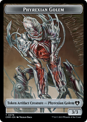 Phyrexian Golem // Ox Double-Sided Token [Commander Masters Tokens] | Good Games Modbury