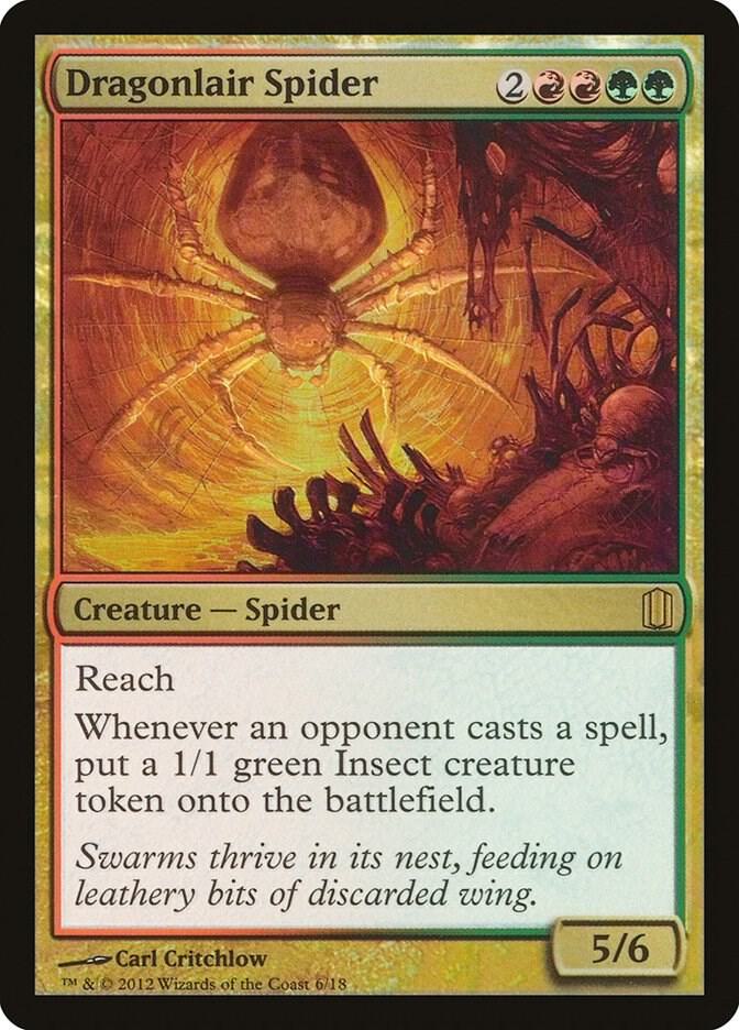 Dragonlair Spider 6/18 (Commander's Arsenal)  - Foil | Good Games Modbury