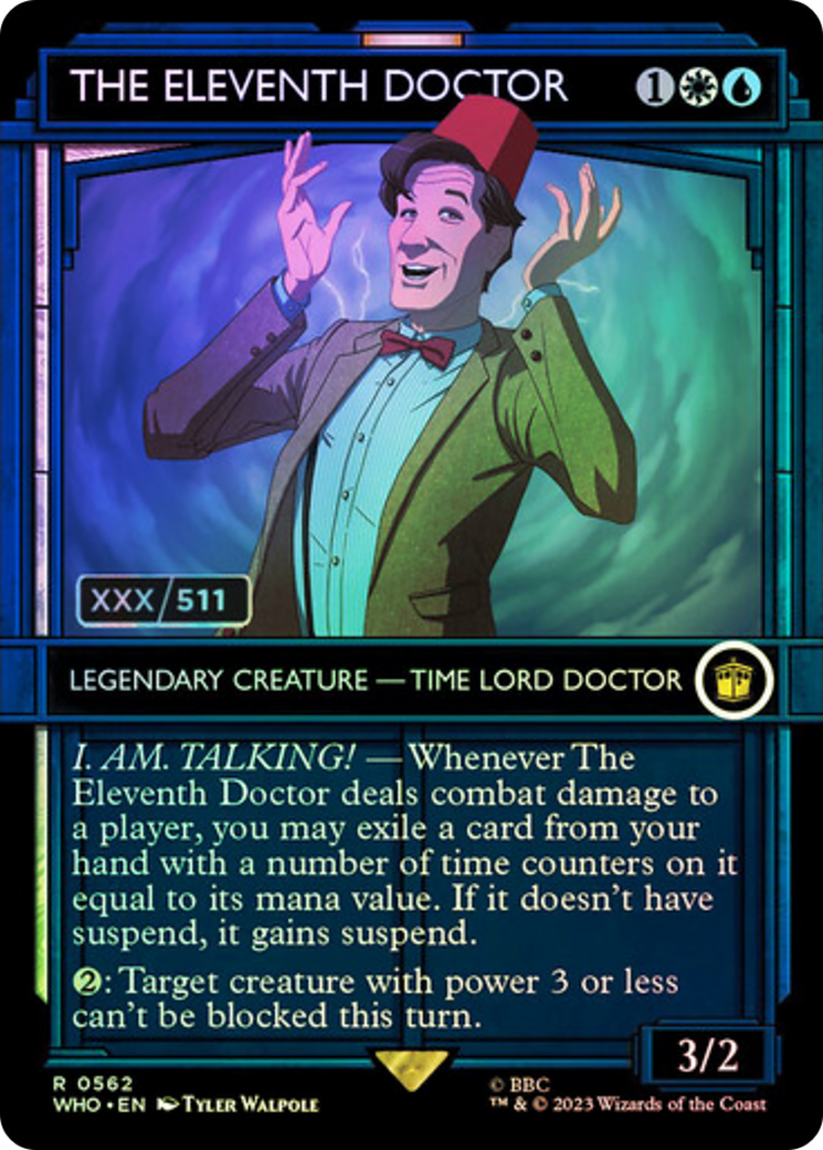 The Eleventh Doctor (Serial Numbered) [Doctor Who] | Good Games Modbury