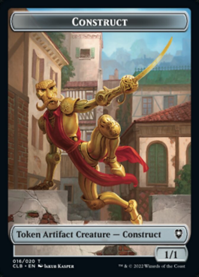 Construct Token [Commander Legends: Battle for Baldur's Gate Tokens] | Good Games Modbury