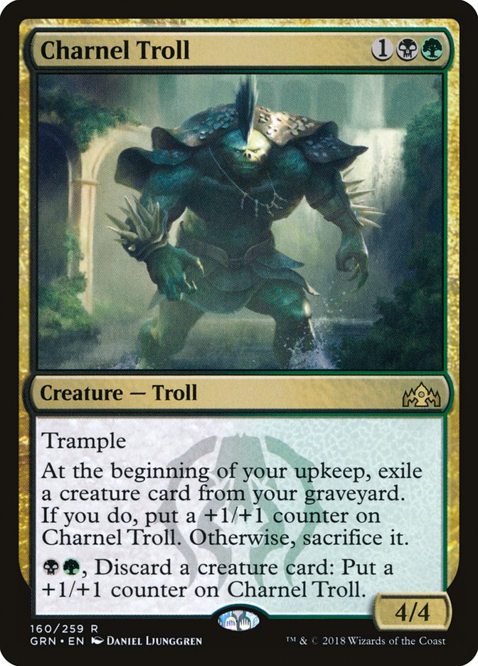 Charnel Troll 160/259 (Guilds of Ravnica)  | Good Games Modbury